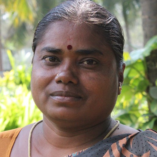 Mariamma is a Works at a nursery from Vilangadu, Chithamur, Kancheepuram, Tamil Nadu