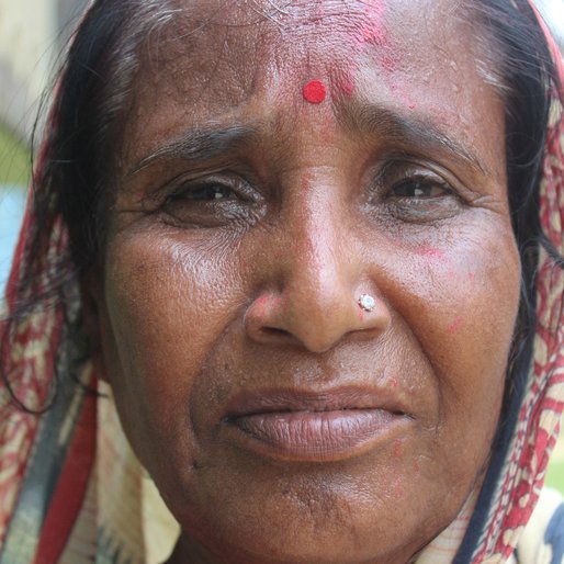 Sandhya Mondal is a Homemaker; other occupation details not recorded  from Saktipur, Beldanga-II, Murshidabad, West Bengal