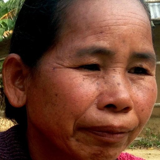 JITEI RABHA is a Daily wage labourer from Khasipara, West Garo Hills, West Garo Hills, Meghalaya