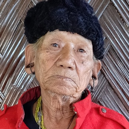 Nabam Sania is a <em>Gaon Bura</em> (village headman) from Upper Gai, Sagalee, Papum Pare, Arunachal Pradesh
