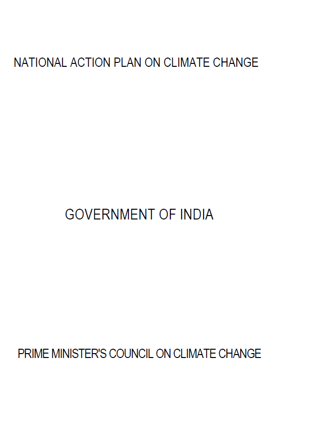 National Action Plan on Climate Change
