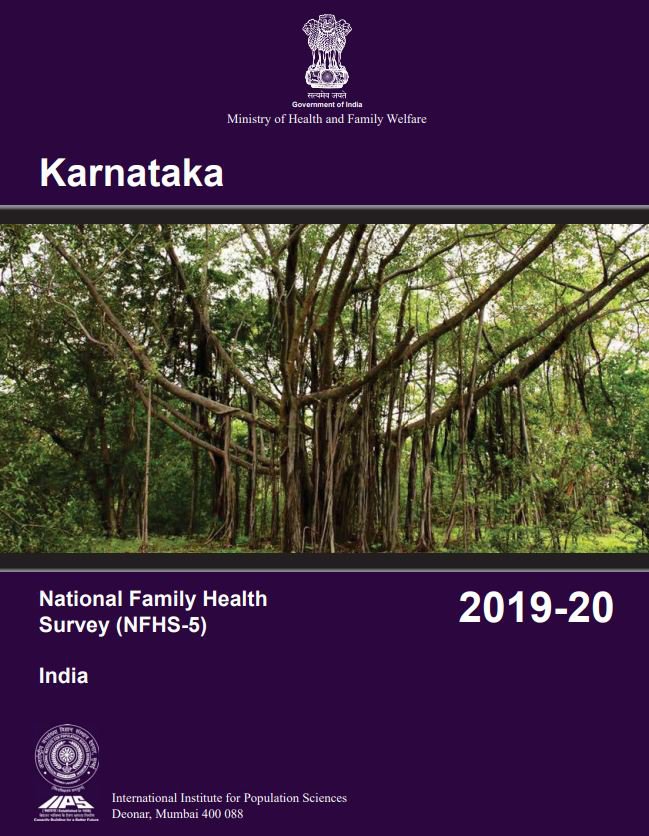 National Family Health Survey (NFHS-5) 2019-21: Karnataka