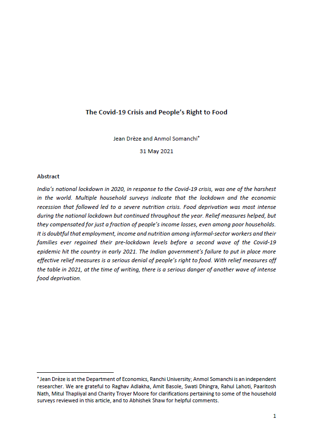 The Covid-19 Crisis and People's Right to Food.png