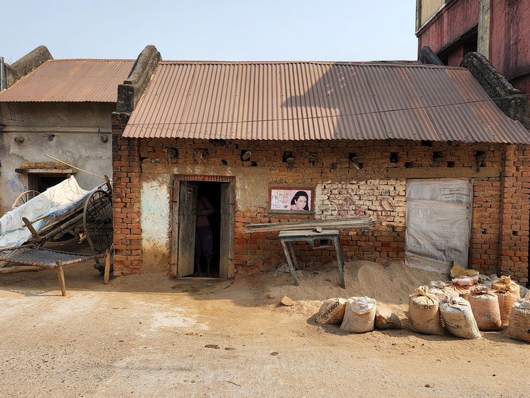 Thelu Mahato's home in Pirra village of Puruliya district, West Bengal where he passed away on April 6, 2023. Thelu never called himself a Gandhian but lived like one for over a century, in simplicity, even austerity.