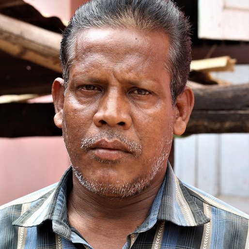 Golok Das is a Daily wage labourer at construction sites from Kairapari, Tangi-Choudwar, Cuttack, Odisha