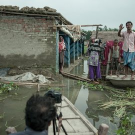 In north Bihar, embankments  built by the government along the turbulent Kosi have created conflict, aggravated floods and caused huge losses to the people living in Ghongepur and other villages