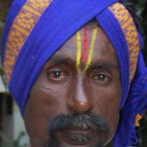 N. RAGHAVAN is a Fortune teller (uses a bull as his medium); seasonal nomad from Periyapalayam, Uthukkottai, Thiruvallur, Tamil Nadu