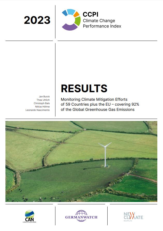 Climate Change Performance Index Results 2023