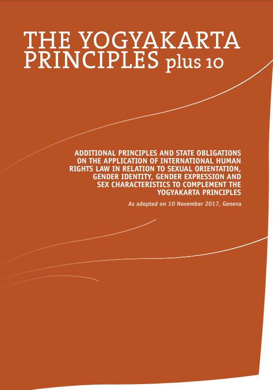 The Yogyakarta Principles Plus 10 – Additional Principles And State