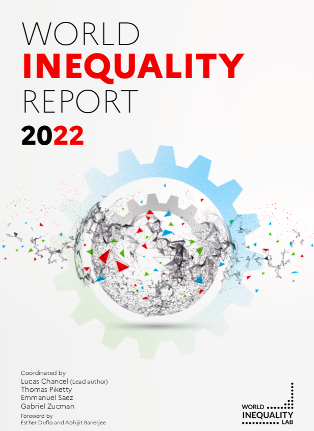 This report was published by the World Inequality Lab at the Paris School of Economics on December 7, 2021. It is written by notable economists Lucas